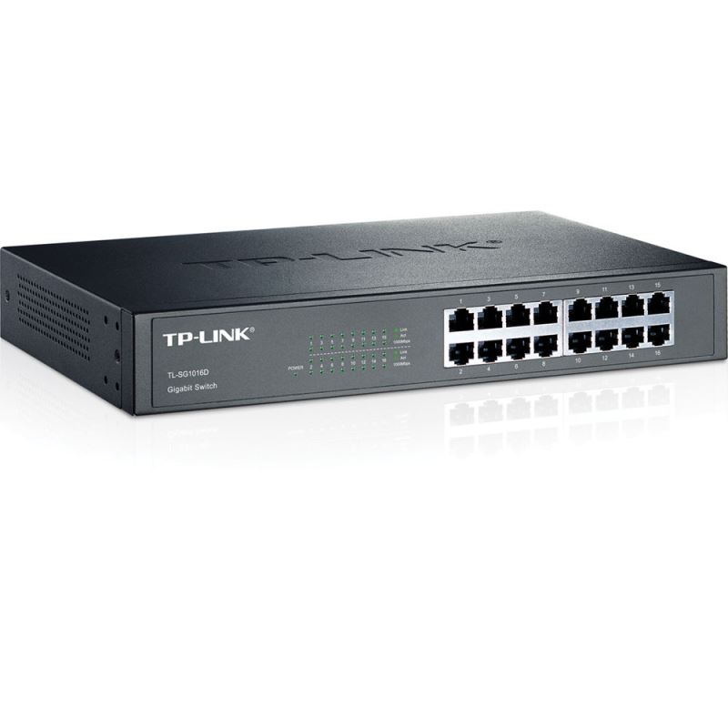 Switch TP-Link 16 Porte Gigabit TL-SG1016D | Affidabile