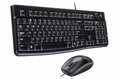 Kit Logitech MK120 Tastiera e Mouse Nera Offerta