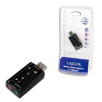 Scheda Audio Esterna 7.1 LogiLink USB | Offerta Omnicenter