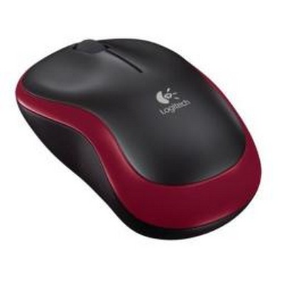 Mouse Wireless Logitech M185 Nero/Rosso | Offerta Omnicenter