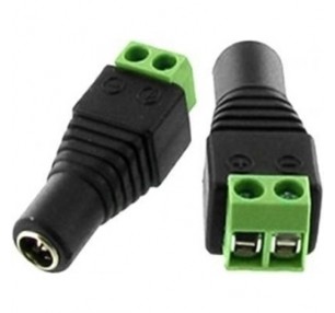Connettore DC Femmina Mach Power Affidabile per Telecamere 10Pz