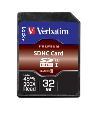 Memoria SD 32 GB Verbatim Classe 10 Offerta
