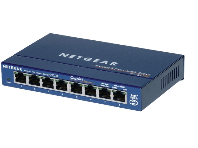 Switch Netgear GS108 8 Porte Gigabit | Offerta Omnicenter