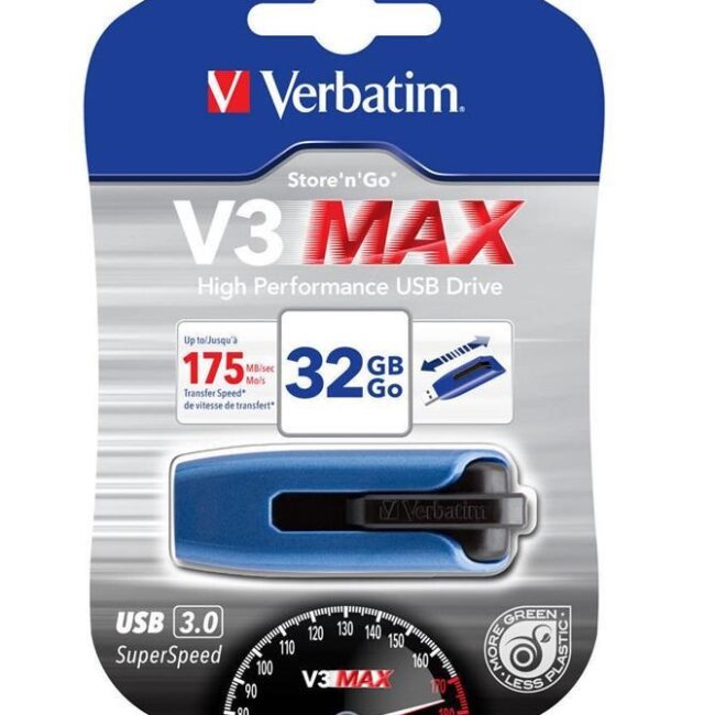 Pen Drive 32 GB Verbatim USB 3.0 Blu | Offerta Omnicenter