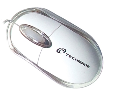 Mouse USB Techmade Bianco 800 Dpi | Offerta Esclusiva