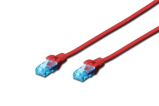 Cavo di Rete Cat.5e 3m Rosso Digitus | Offerta Omnicenter
