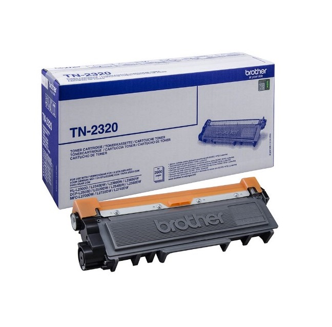Toner Originale Brother TN-2320 Nero | Affidabile