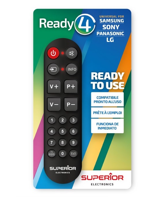 Telecomando Universale Superior Ready4 | Offerta Omnicenter