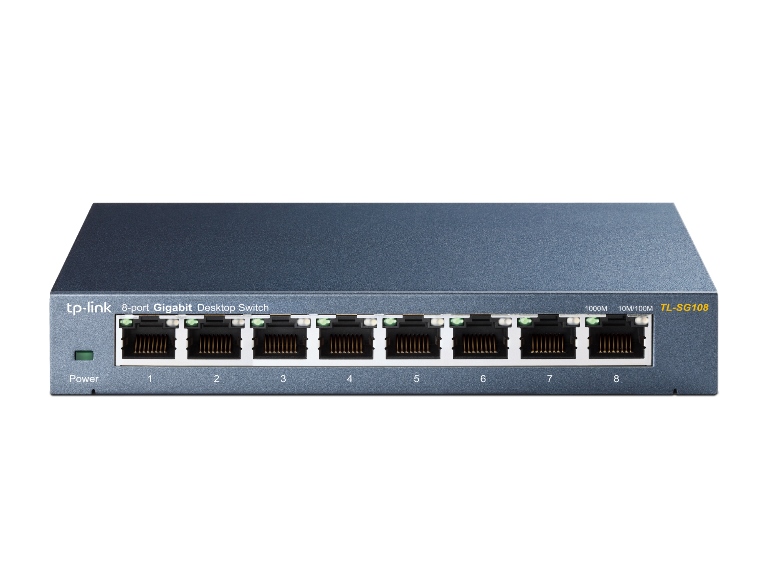 Switch TP-Link TL-SG108 V3 8 Porte Gigabit | Offerta Omnicenter