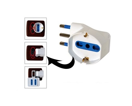 Adattatore Schuko 90° Salvaspazio Propart: Offerta 16A