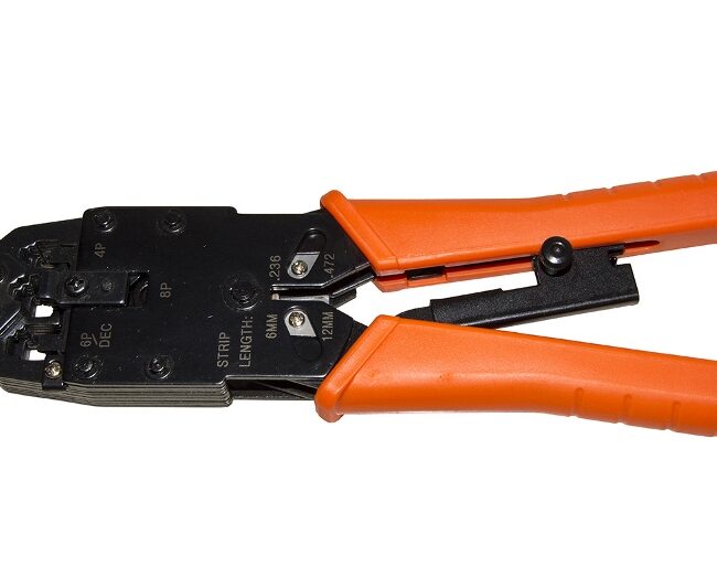 Pinza a crimpare Link RJ45 RJ11 RJ12 Professionale LKCRIMP