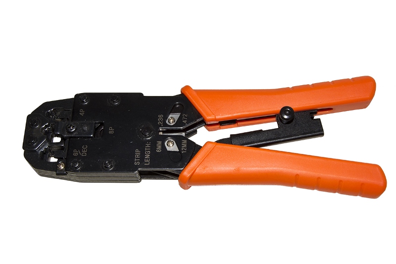 Pinza a crimpare Link RJ45 RJ11 RJ12 Professionale LKCRIMP