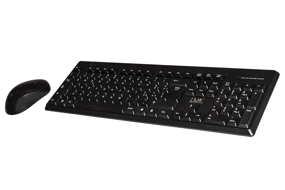 Kit Tastiera e Mouse Wireless Link LKTAST03 | Offerta