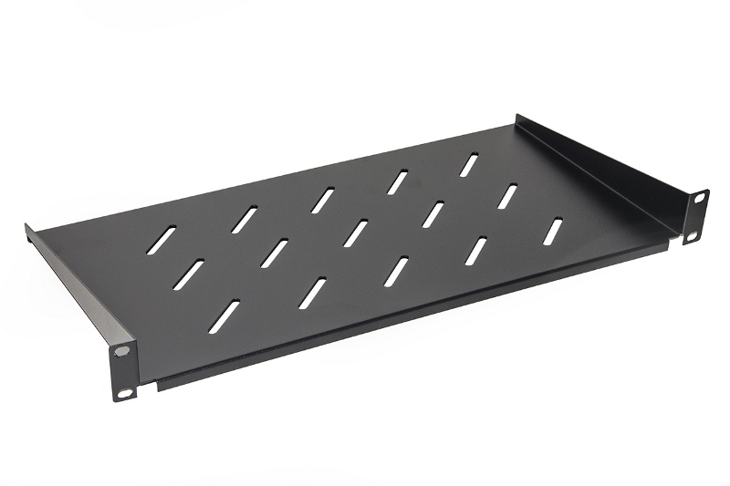 Ripiano a sbalzo LINK 250mm 1U Nera: Professionale per Rack 19