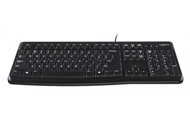 Tastiera Logitech K120 USB Nera Affidabile | Omnicenter