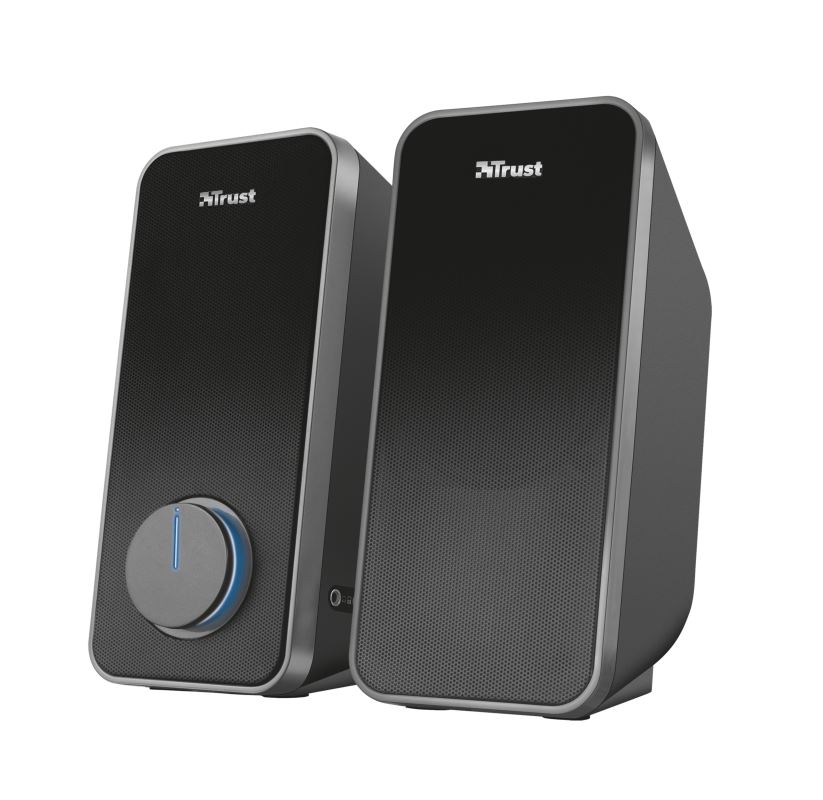 Casse Trust Arys 2.0 USB Nere: Scopri l'Audio per PC