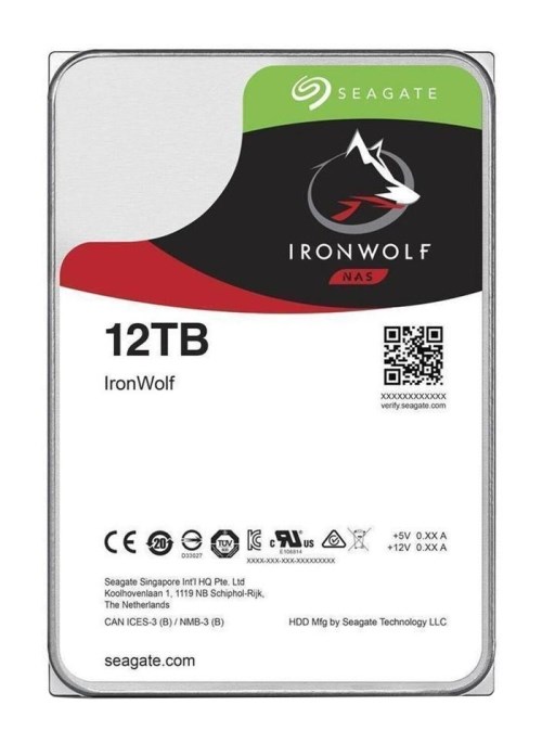Hard Disk 12 TB Seagate IronWolf Affidabile