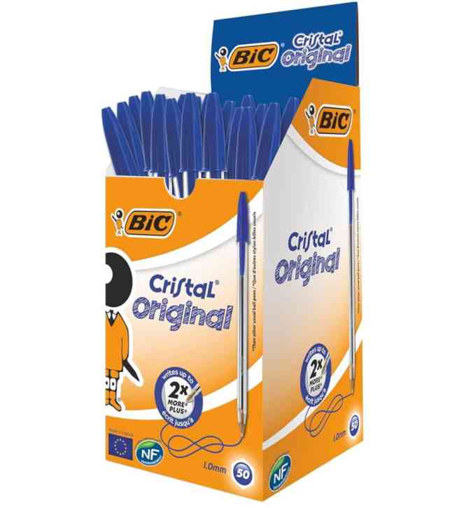 Penna a sfera BIC Cristal Blu 50 Pezzi | Offerta