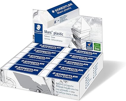 Gomme Staedtler 52650: Originale Confezione 20 Pezzi