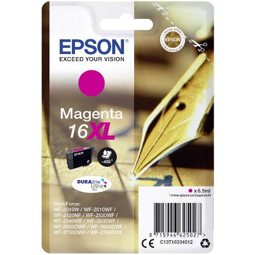 Cartuccia Epson 16XL Magenta Originale | Offerta Omnicenter