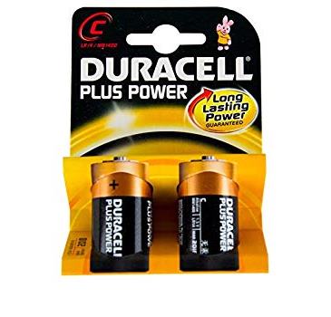 Batterie Duracell LR14 C2 Plus 1.5V: Offerta Imperdibile