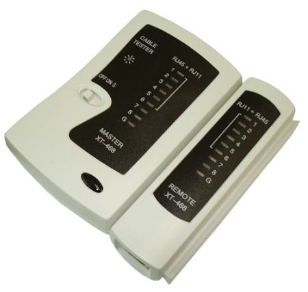 Tester di rete RJ11/45 Professionale | Omnicenter