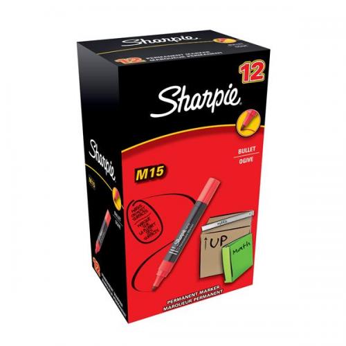 Pennarelli Sharpie Neri 12 Pezzi | Originale Professionale