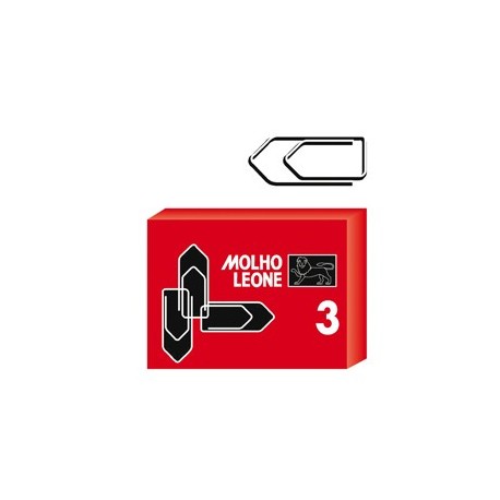 Fermagli in Metallo N.3 Leone 100 Pz | Affidabile