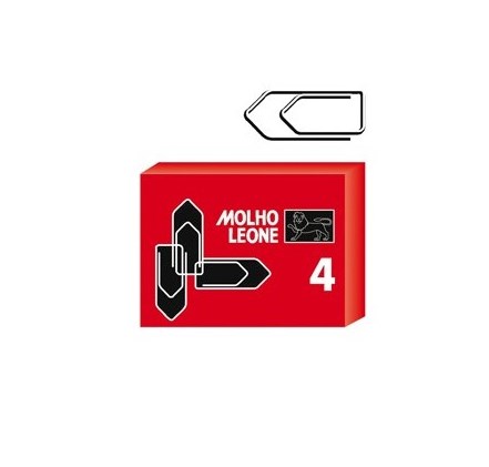 Fermagli in Metallo N.4 Leone 100 Pz | Offerta Omnicenter