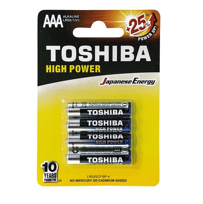 Batterie Ministilo AAA Toshiba 1200 mAh | Offerta Originale
