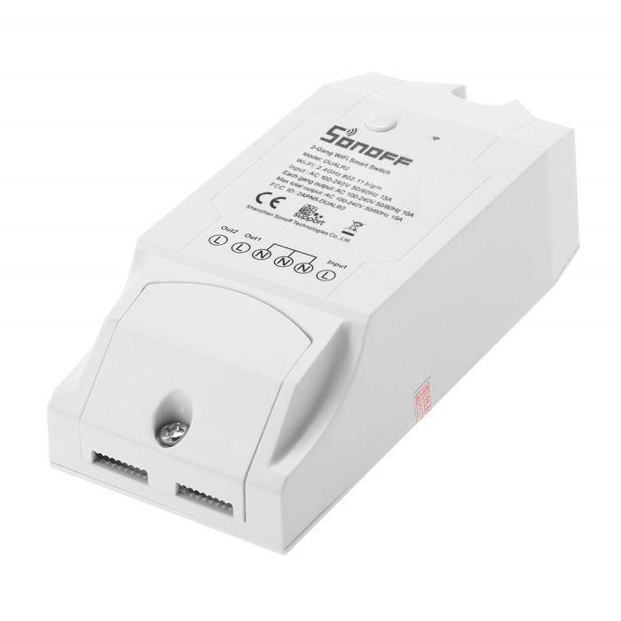 Switch Smart Sonoff Dual R2 WiFi 2 Canali | Offerta Omnicenter