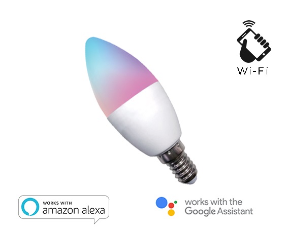 Lampada LED Smart Homcloud E14 Wi-Fi: Offerta imperdibile