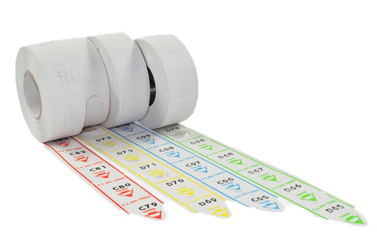 Rotoli eliminacoda numerici 2000 strappi 5 pz | Conveniente