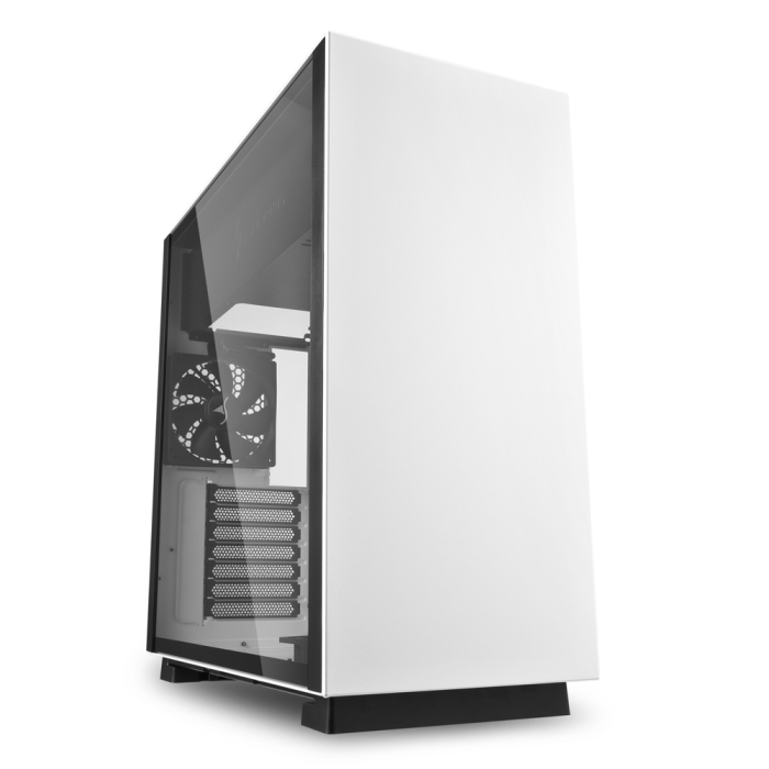 Case Sharkoon Pure Steel White: Offerta Vetro Temprato ATX
