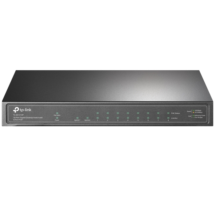 Switch TP-Link TL-SG1210P 10 Porte PoE+: Professionale
