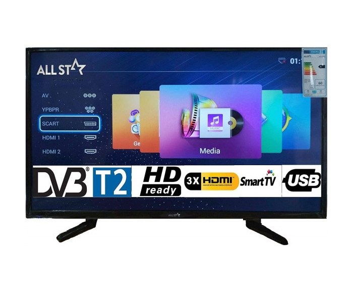 Smart TV All Star 55 Pollici 4K: Scopri il Modello ASSTV554KUHDS