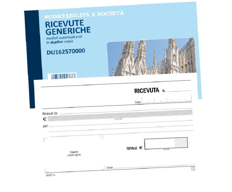 Blocco Ricevute Generiche Data Ufficio 5 Pezzi | Conveniente