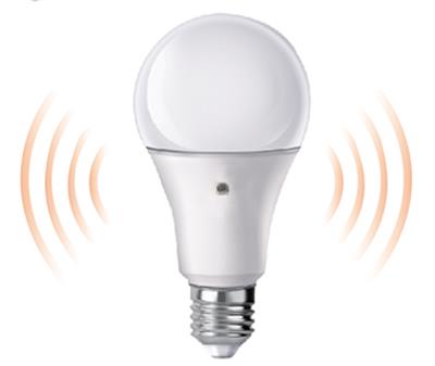 Lampada LED Goccia E27 9W Sensore Crepuscolare Offerta