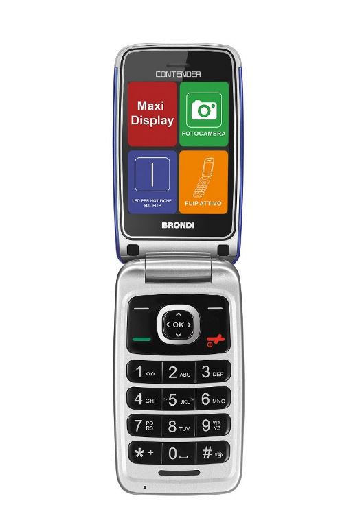 Brondi Contender Smartphone Dual SIM Bianco | Offerta