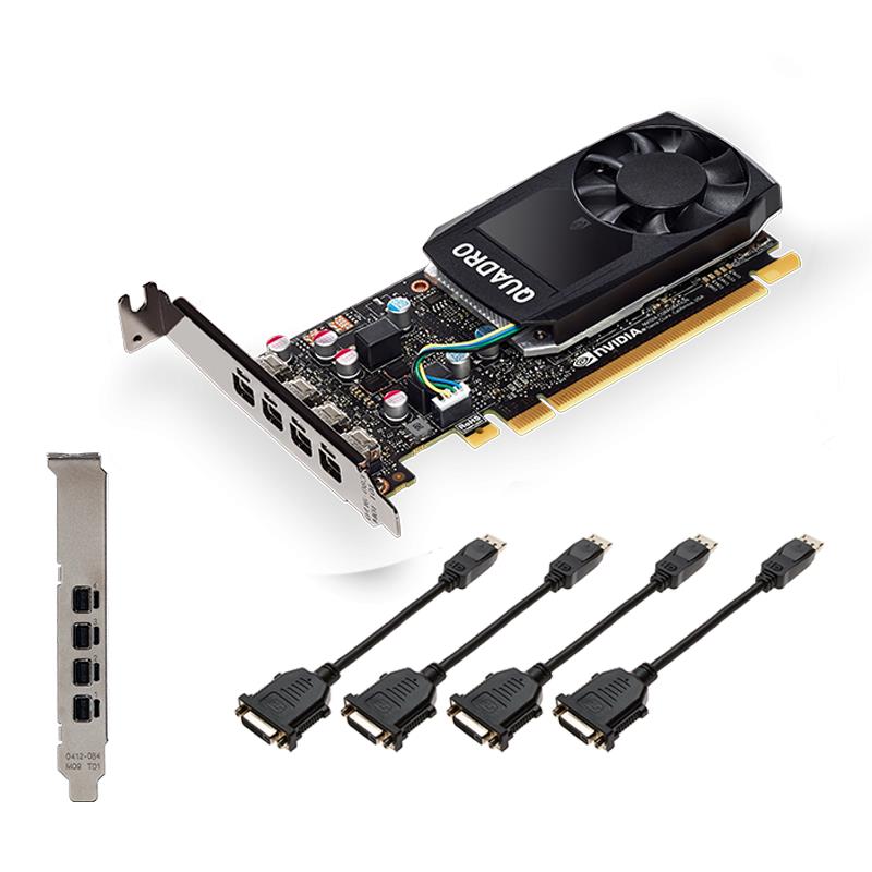 Professionale Scheda Video PNY Quadro P1000 4GB DVI V2