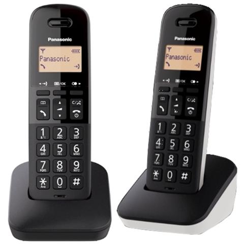 Panasonic Cordless KX-TGB612JTW Duo Nero Offerta