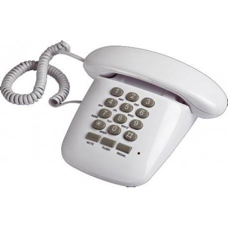 Telefono fisso Brondi Sole Bianco analogico | Affidabile