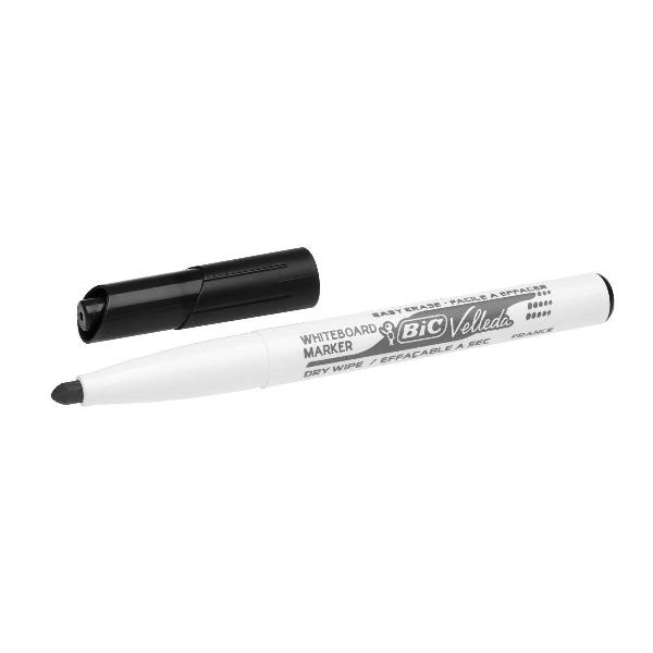 Pennarello Bic Velleda Nero per Lavagna | Originale