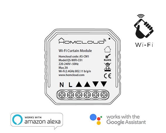 Modulo Tapparelle Intelligente Homcloud Wi-Fi | Offerta
