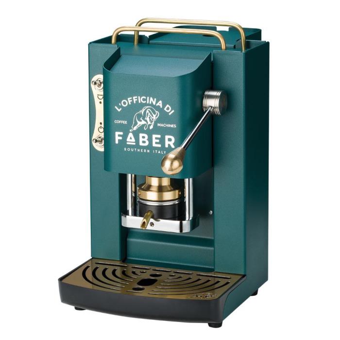 Macchina Caffè Faber Pro Deluxe British Green | Professionale