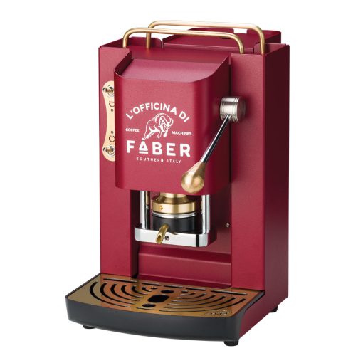 Macchina Caffè Faber Pro Deluxe Rosso Cherry | Professionale