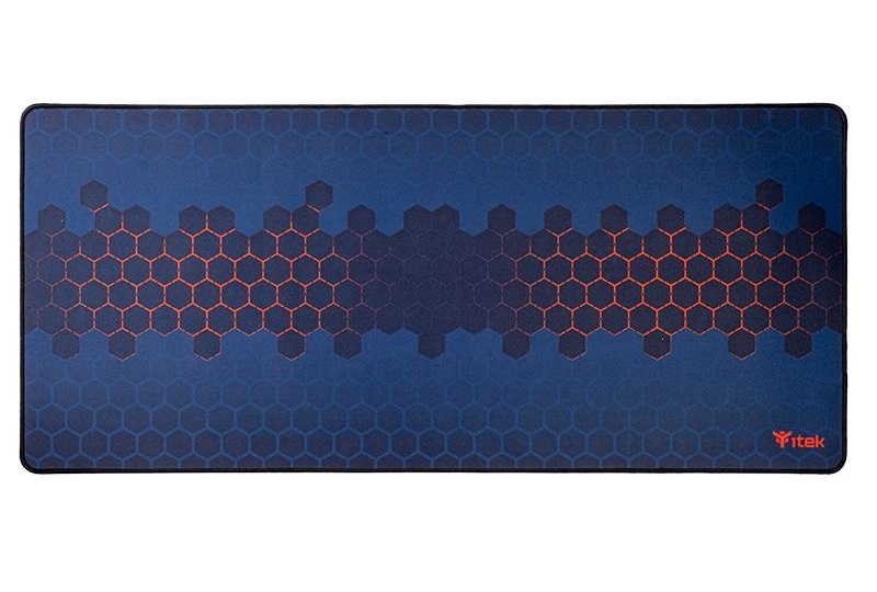 Mouse Pad Gaming ITEK E1 XXL: Professionale Nero Rosso