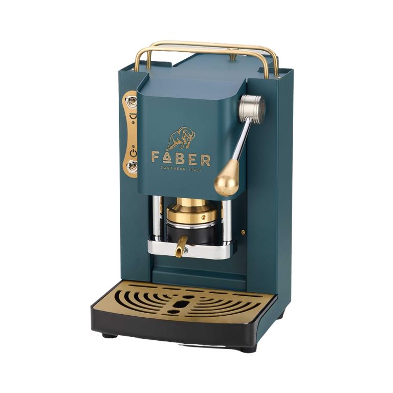 Macchina Caffè Faber Pro Deluxe British Green | Offerta