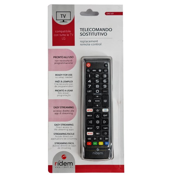 Telecomando LG CRC LG1 RIDEM Affidabile | Omnicenter