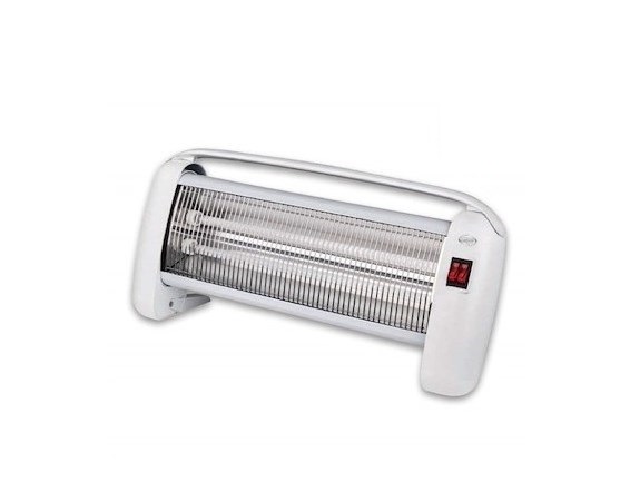 Stufa elettrica al quarzo Argo Betsy 1200W bianca | Offerta